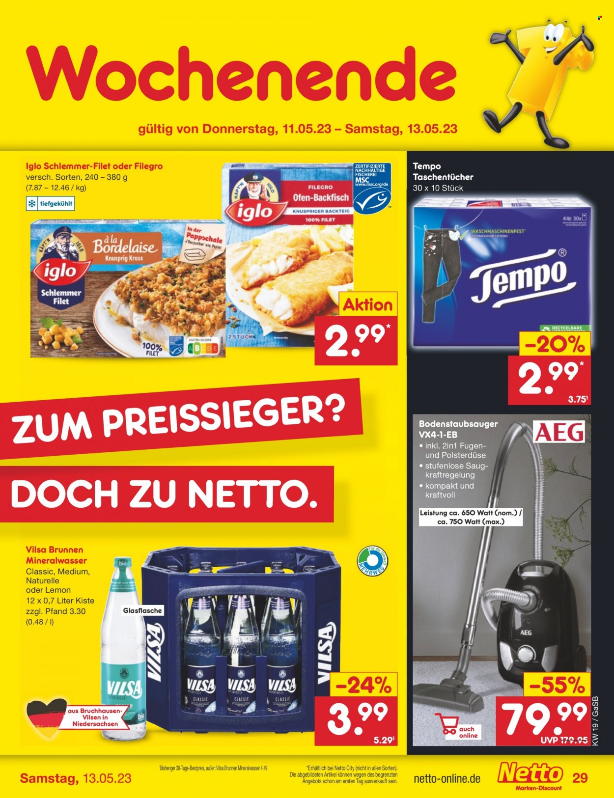 Netto Marken-Discount Prospekte  - 8.05.2023 - 13.05.2023. Seite 29