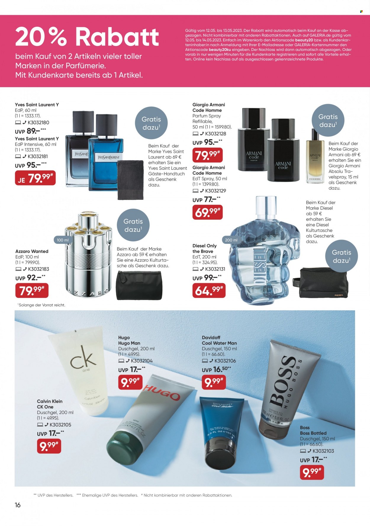 GALERIA Karstadt Kaufhof Prospekte  - 10.05.2023 - 16.05.2023. Seite 16