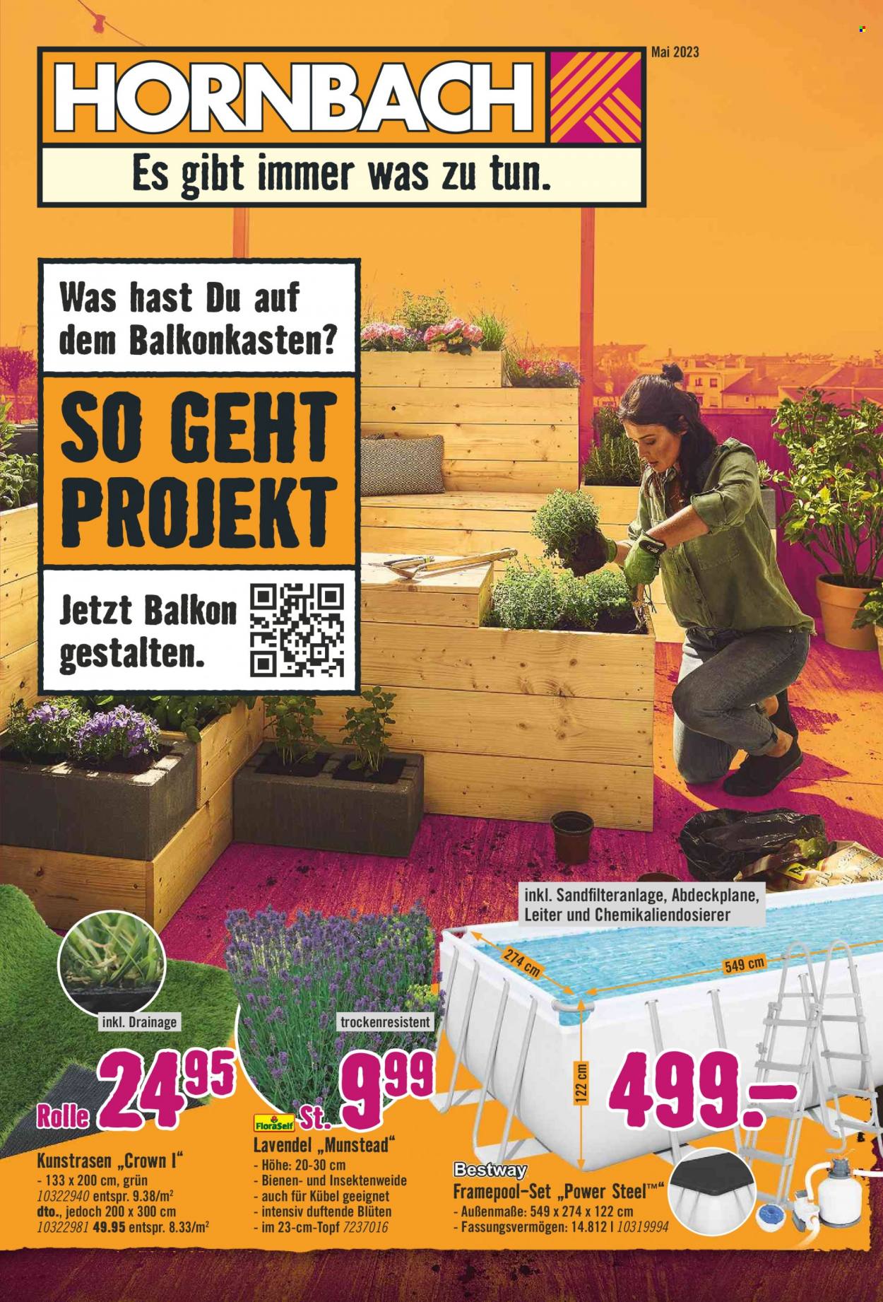 Hornbach Prospekte  - 11.05.2023 - 7.06.2023. Seite 1