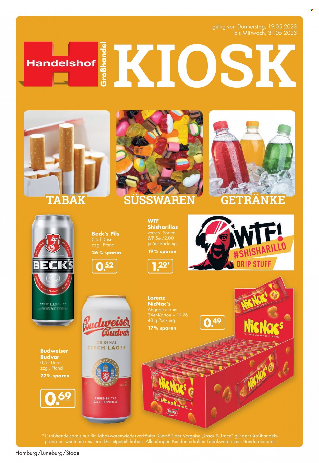 Handelshof Prospekte  - 19.05.2023 - 31.05.2023. Seite 1