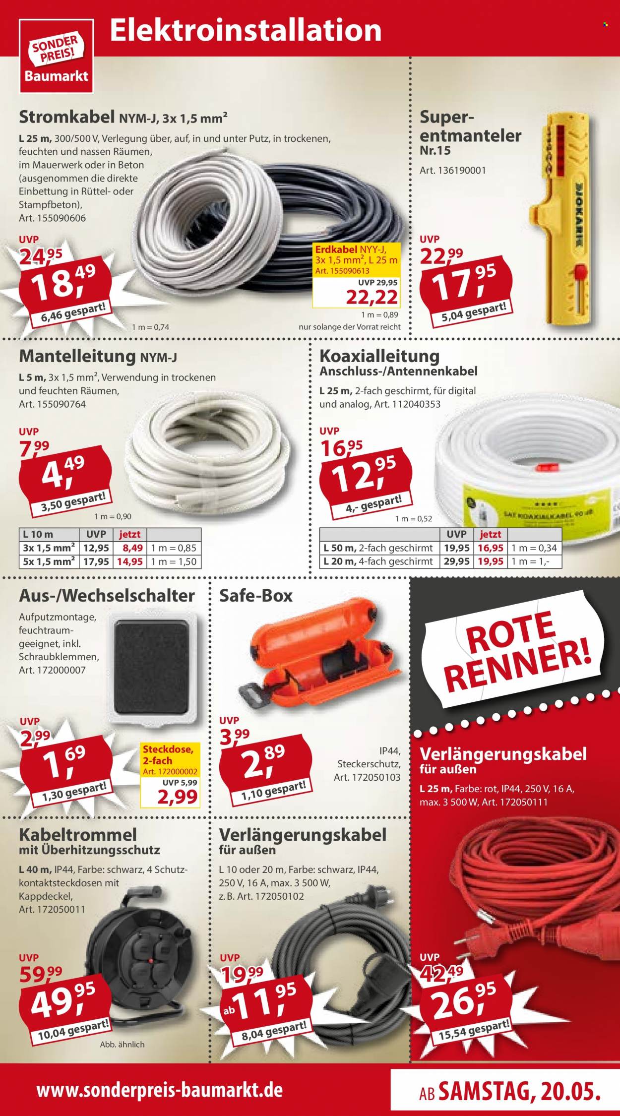 Sonderpreis-Baumarkt Prospekte  - 20.05.2023 - 26.05.2023. Seite 17