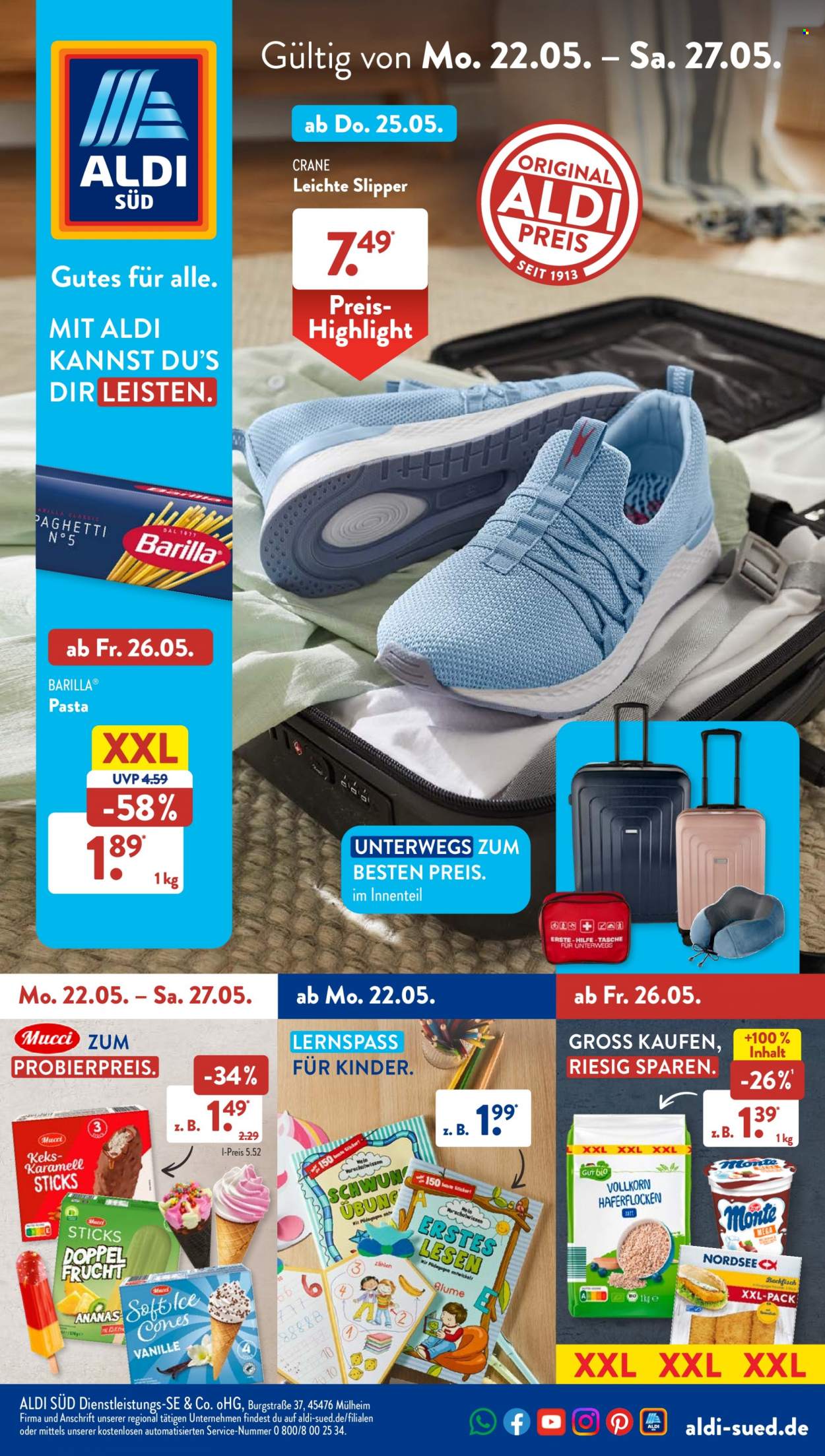 ALDI SÜD Prospekte  - 22.05.2023 - 27.05.2023. Seite 1