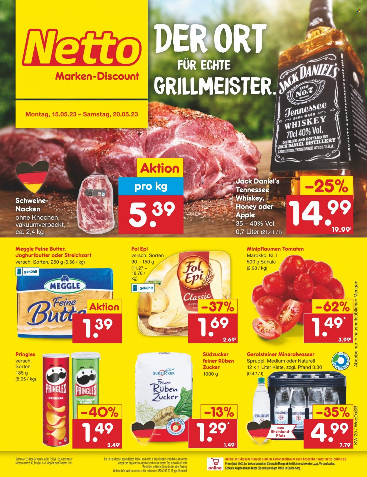 Netto Marken-Discount Prospekte  - 15.05.2023 - 20.05.2023. Seite 1