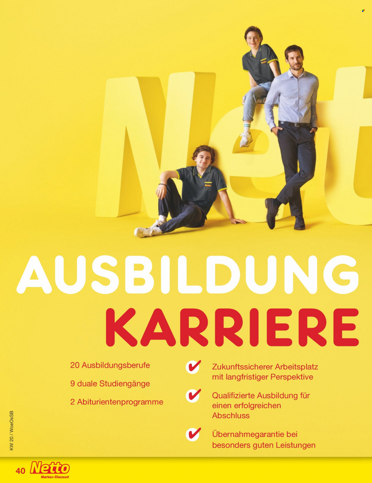 Netto Marken-Discount Prospekte  - 15.05.2023 - 20.05.2023. Seite 40