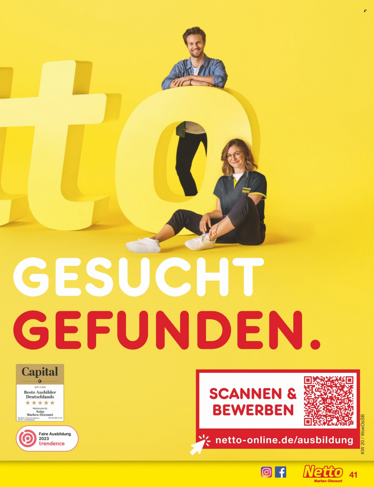 Netto Marken-Discount Prospekte  - 15.05.2023 - 20.05.2023. Seite 41
