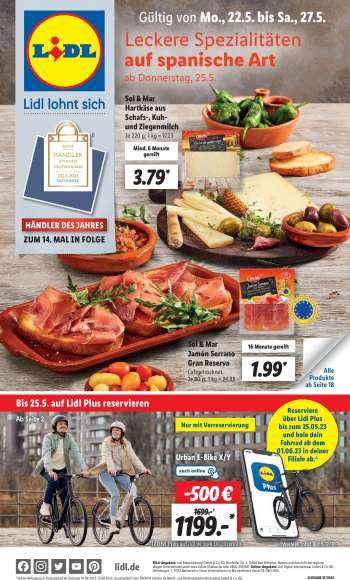 Prospekte Lidl - 22.05.2023 - 27.05.2023.