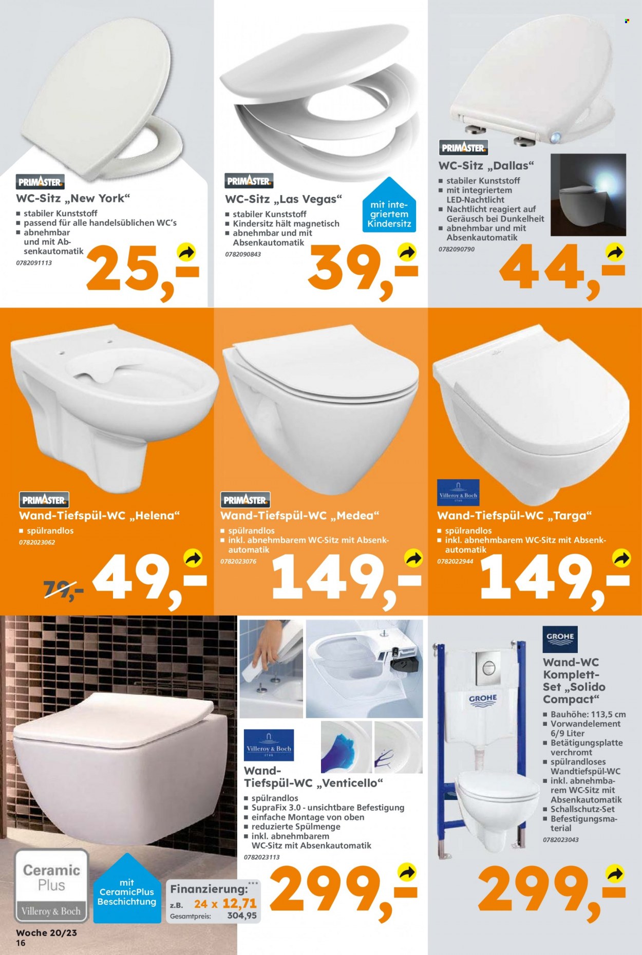 Globus Baumarkt Prospekte  - 15.05.2023 - 20.05.2023. Seite 16