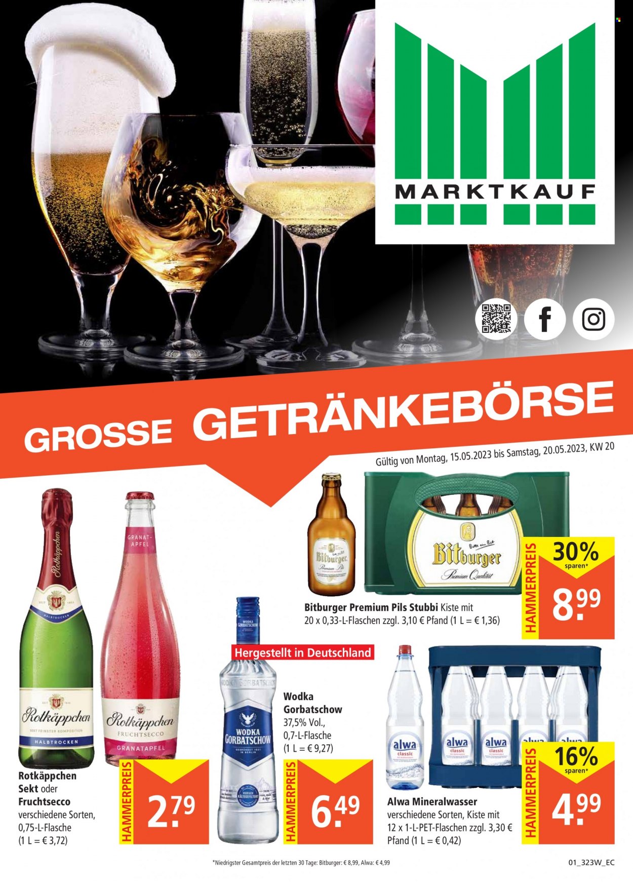 Marktkauf Prospekte  - 15.05.2023 - 20.05.2023. Seite 1