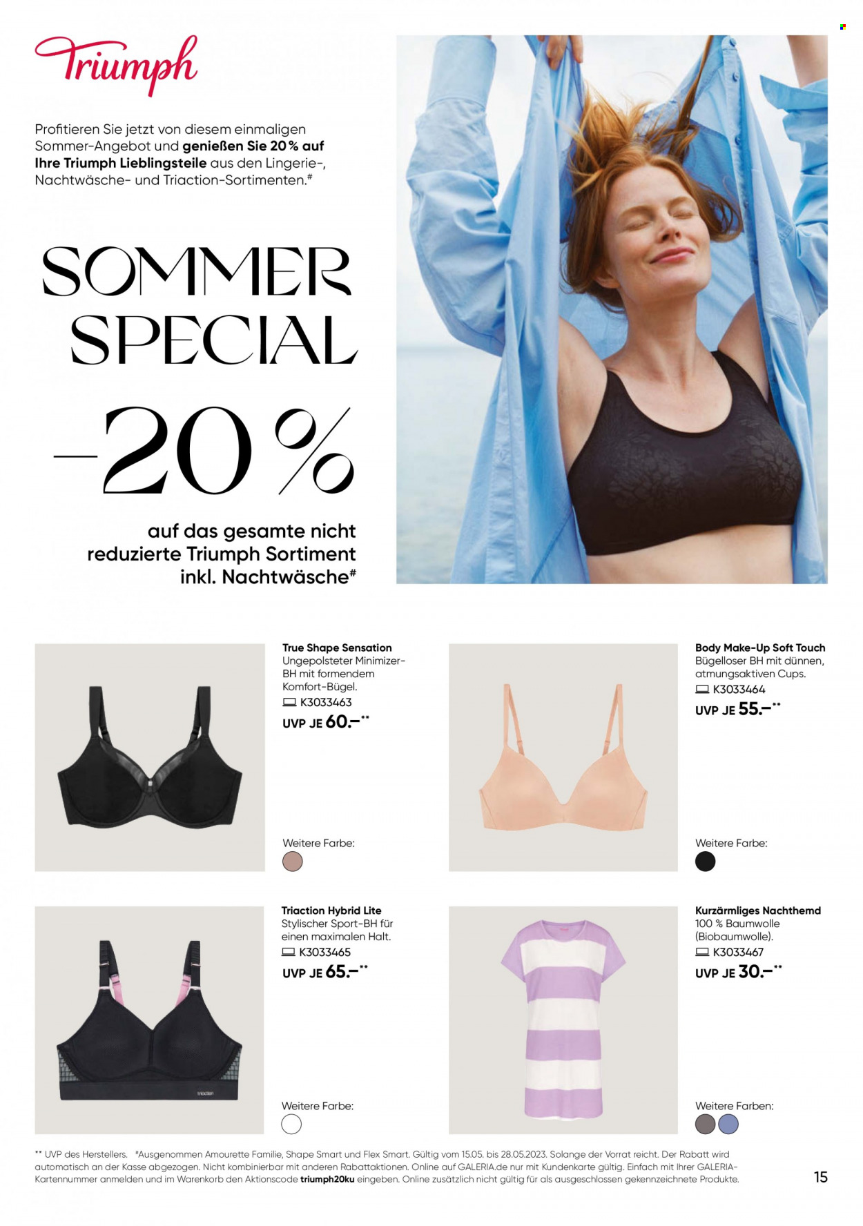GALERIA Karstadt Kaufhof Prospekte  - 15.05.2023 - 21.05.2023. Seite 15