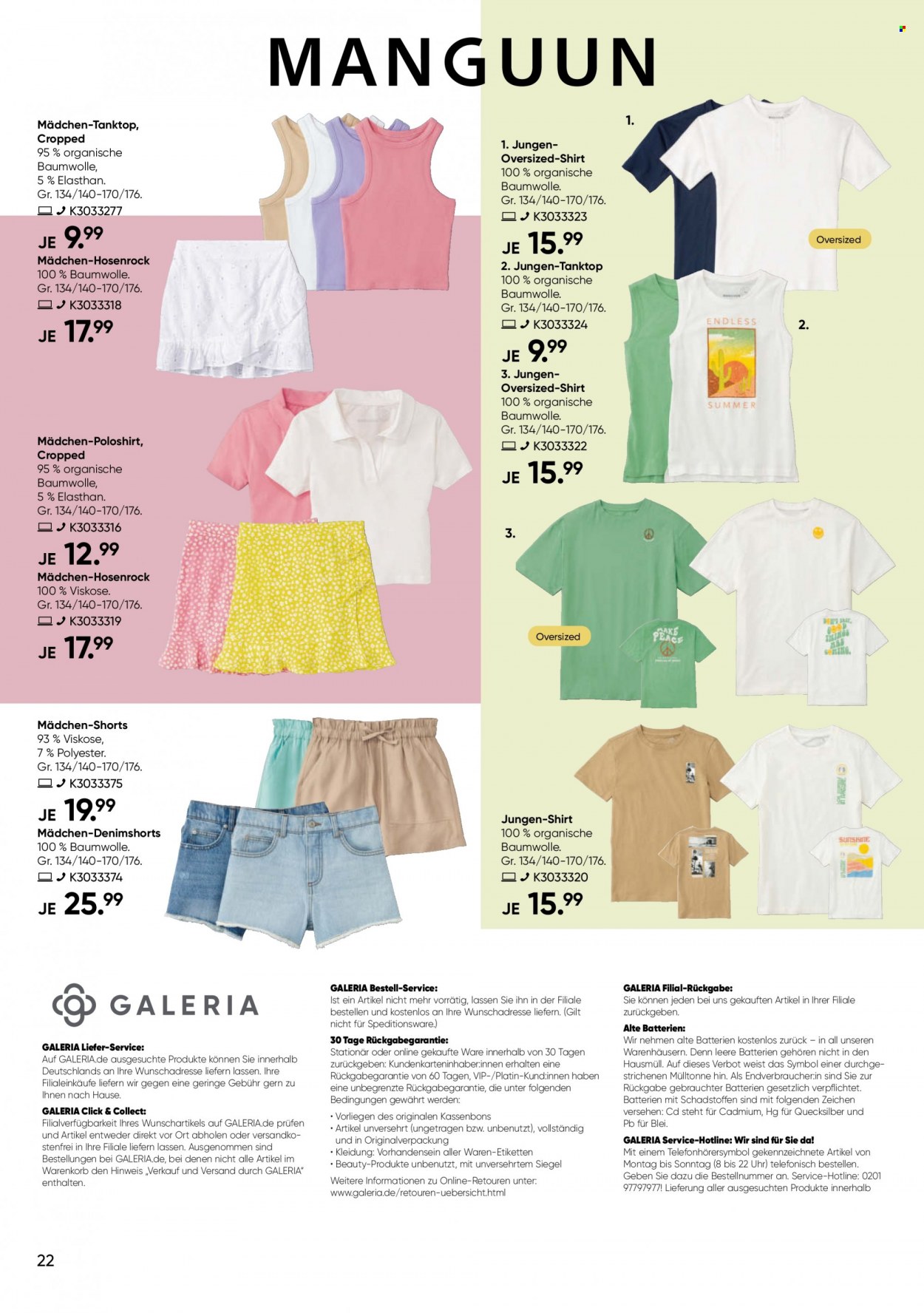 GALERIA Karstadt Kaufhof Prospekte  - 15.05.2023 - 21.05.2023. Seite 22