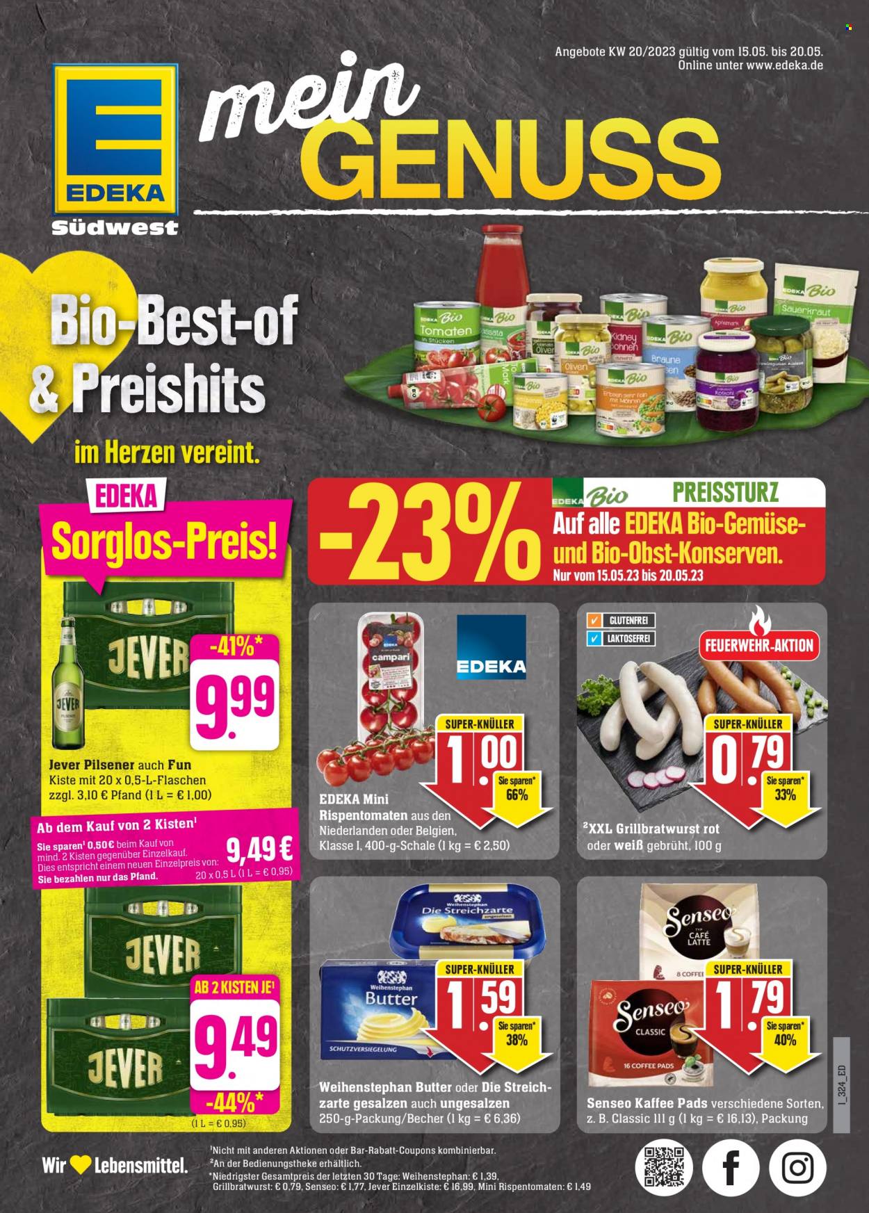 Edeka Prospekte  - 15.05.2023 - 20.05.2023. Seite 1