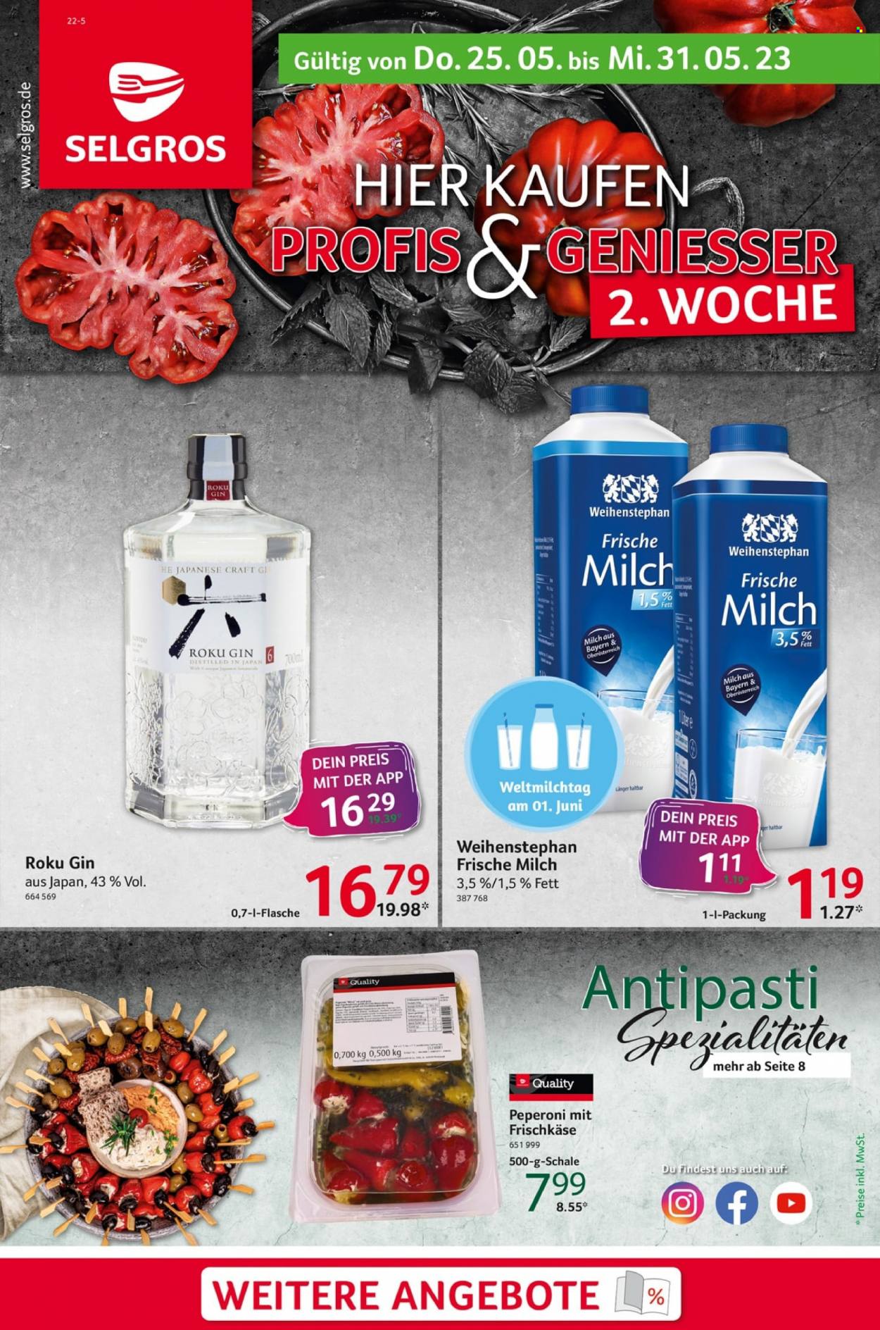 Selgros Prospekte  - 25.05.2023 - 31.05.2023. Seite 1