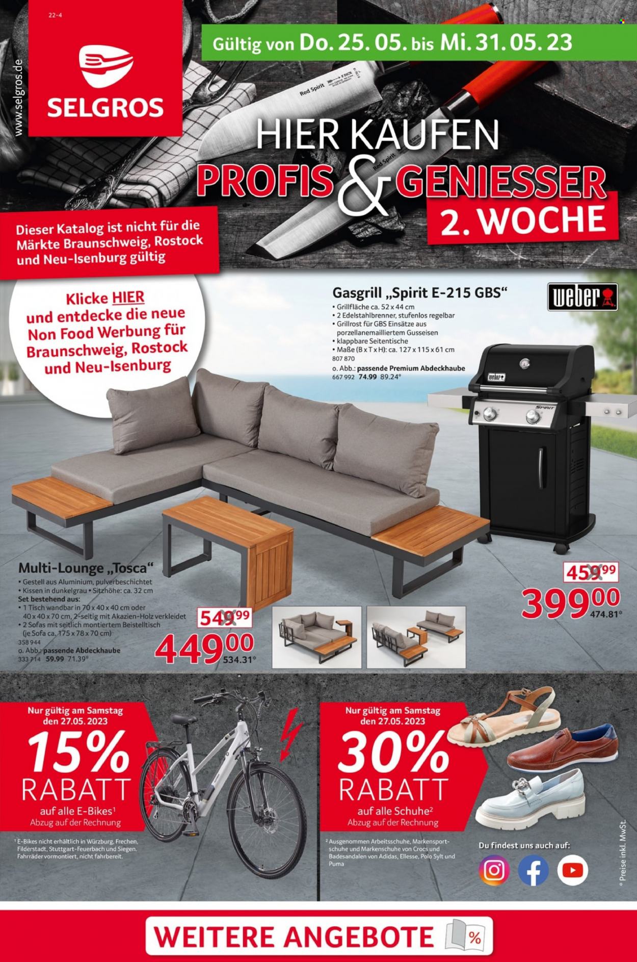 Selgros Prospekte  - 25.05.2023 - 31.05.2023. Seite 1