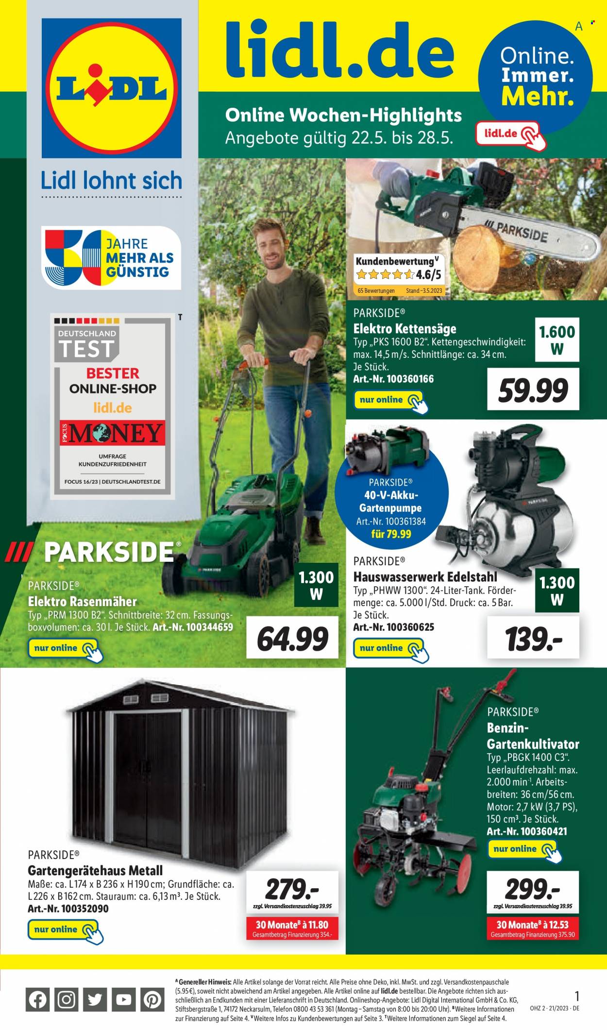 Lidl Prospekte  - 22.05.2023 - 27.05.2023. Seite 57