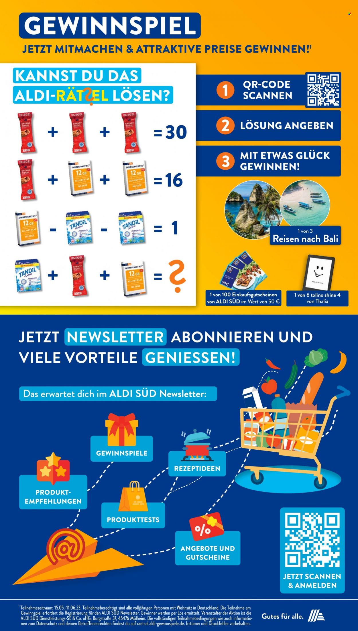 ALDI SÜD Prospekte  - 30.05.2023 - 3.06.2023. Seite 36