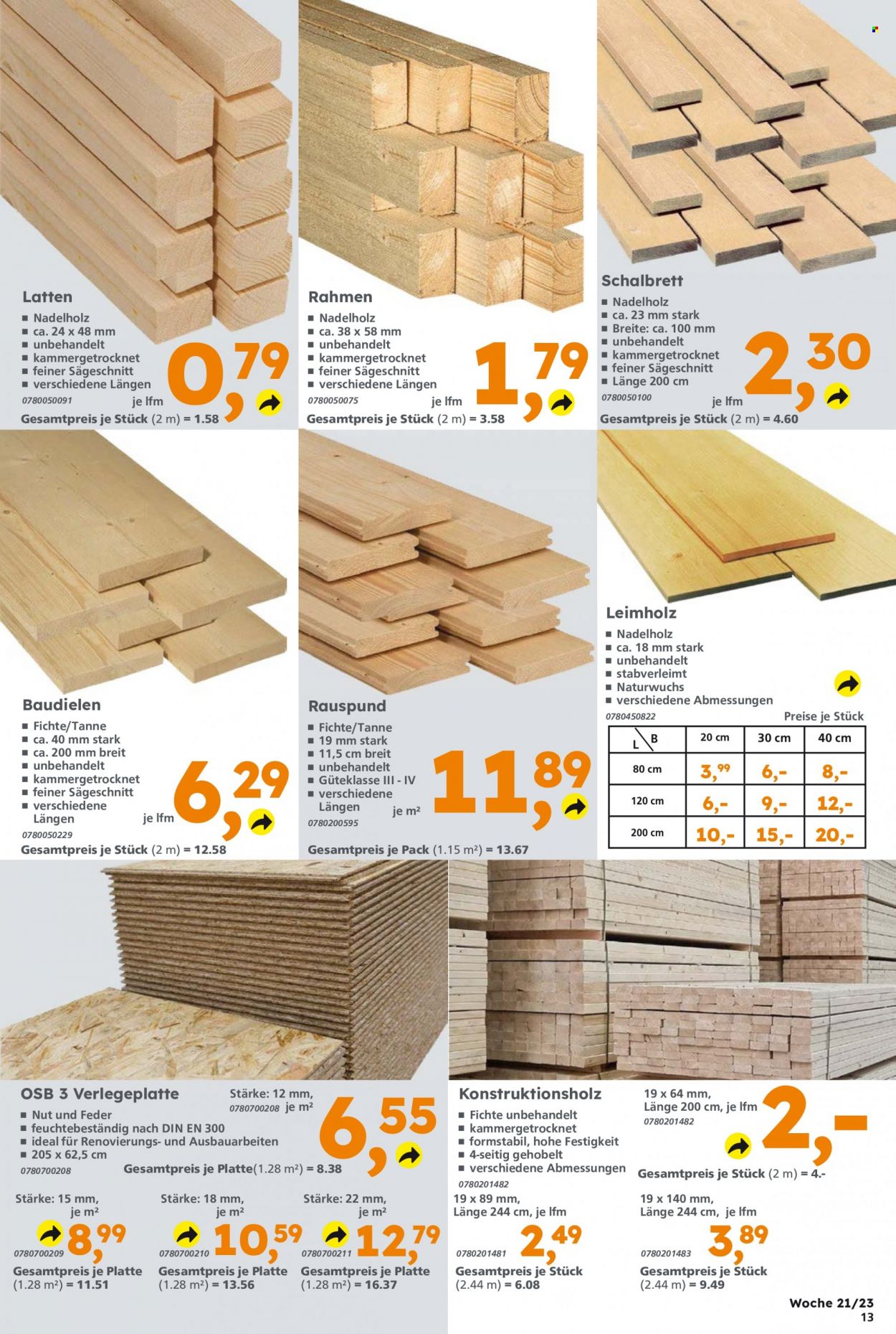 Globus Baumarkt Prospekte  - 22.05.2023 - 27.05.2023. Seite 13