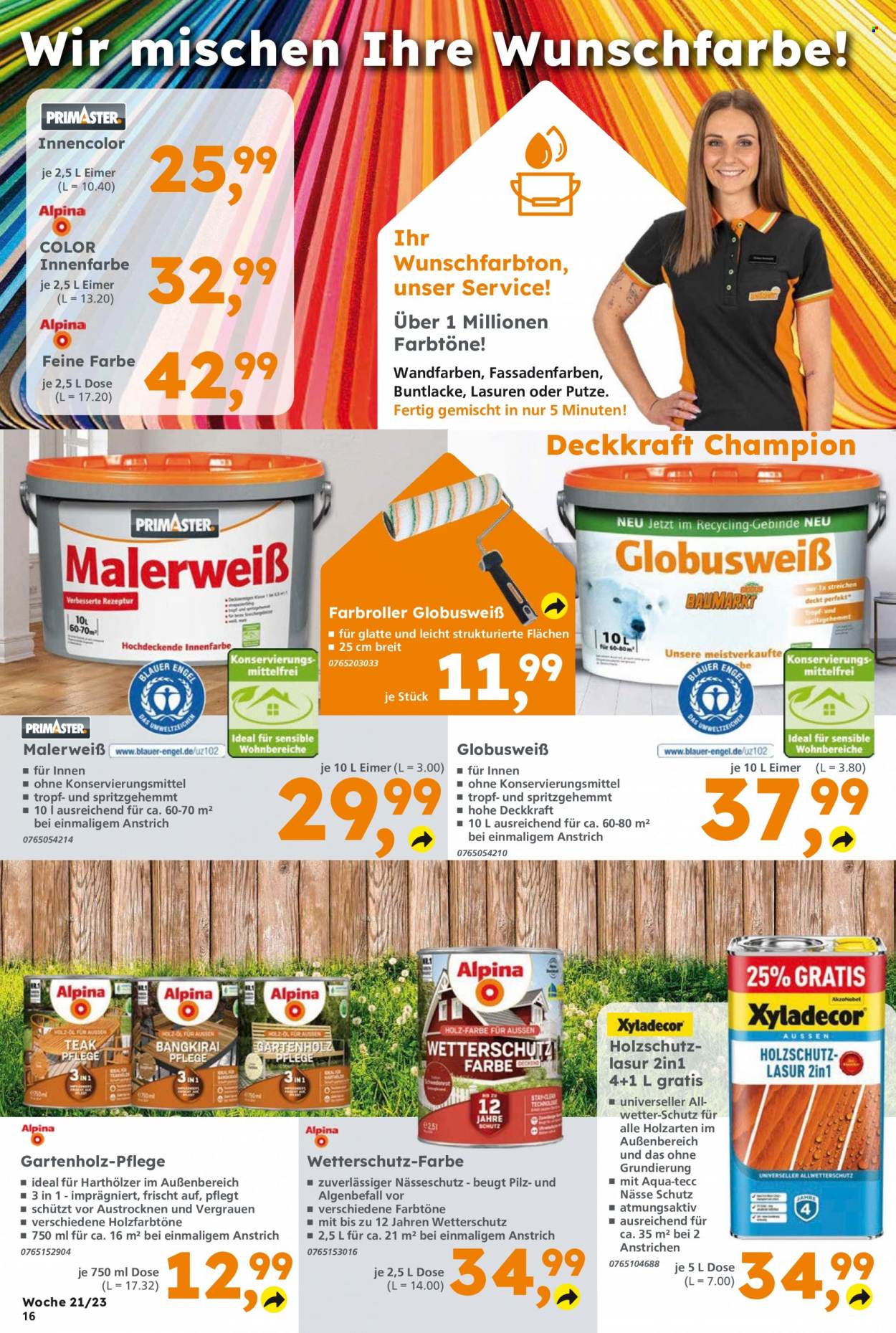 Globus Baumarkt Prospekte  - 22.05.2023 - 27.05.2023. Seite 16