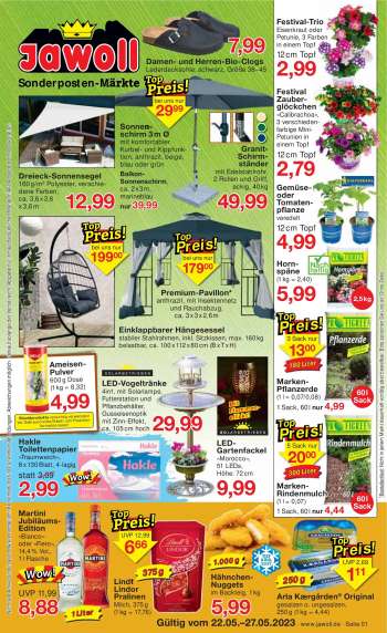 Prospekte Jawoll - 22.05.2023 - 27.05.2023.