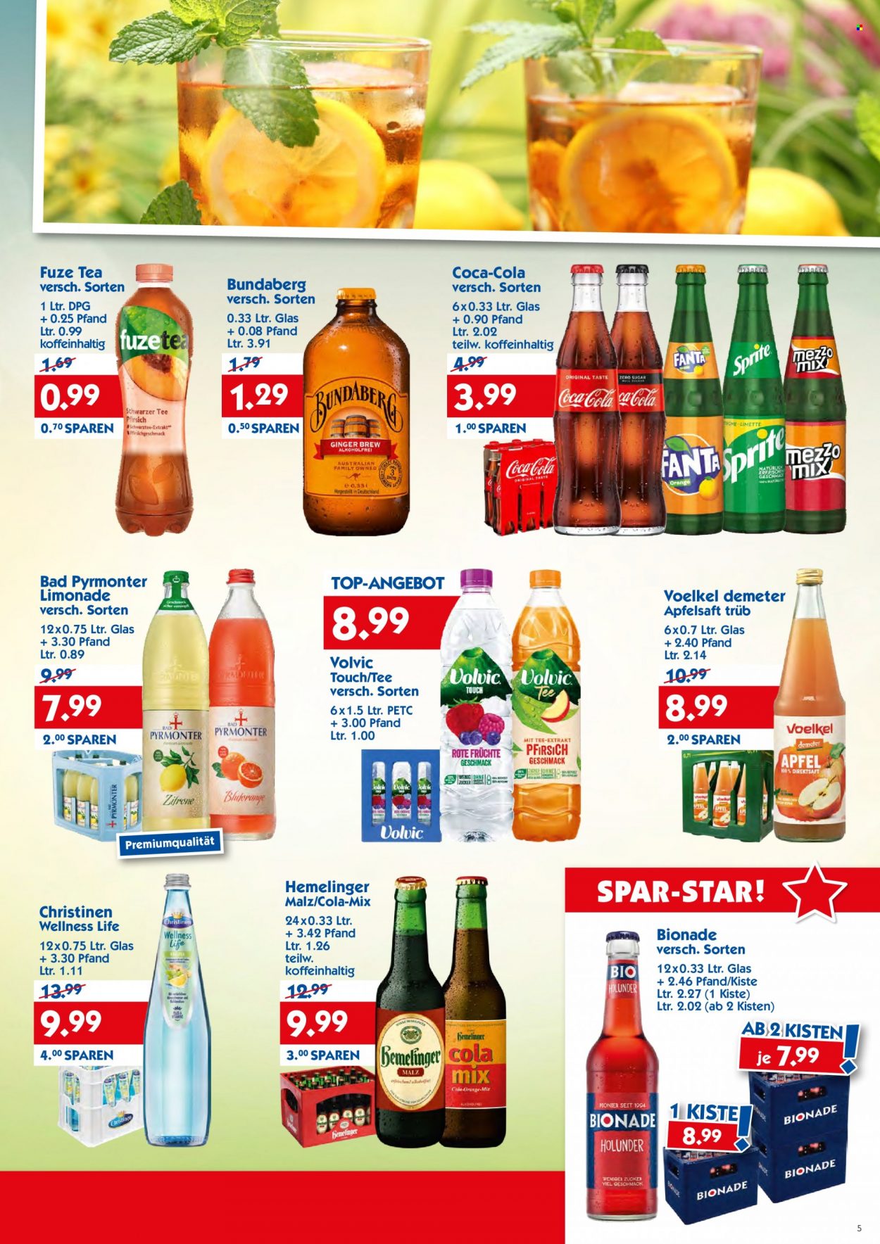 Hol'ab! Getränkemarkt Prospekte  - 22.05.2023 - 27.05.2023. Seite 5