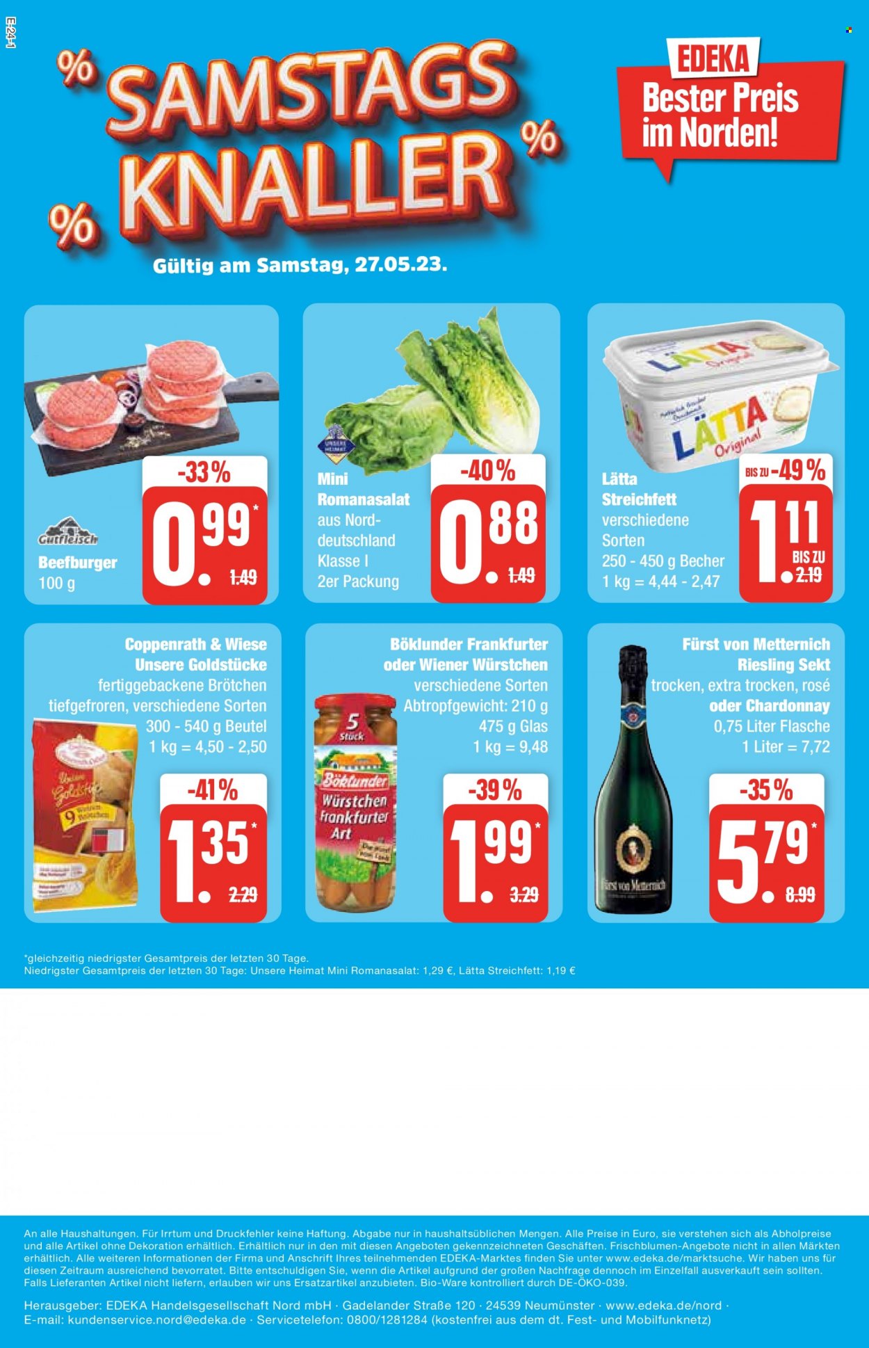 Edeka Prospekte  - 22.05.2023 - 27.05.2023. Seite 24