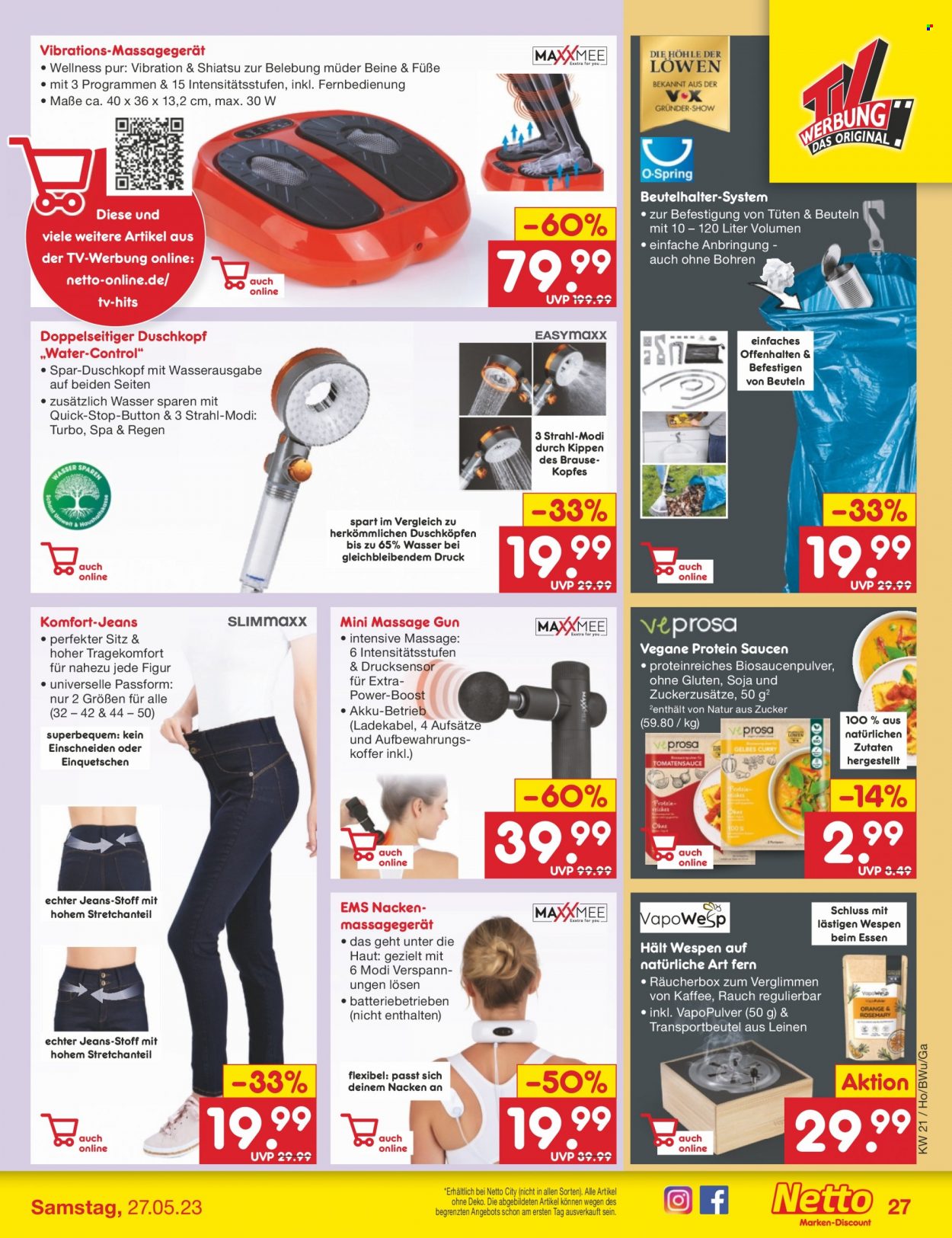 Netto Marken-Discount Prospekte  - 22.05.2023 - 27.05.2023. Seite 27