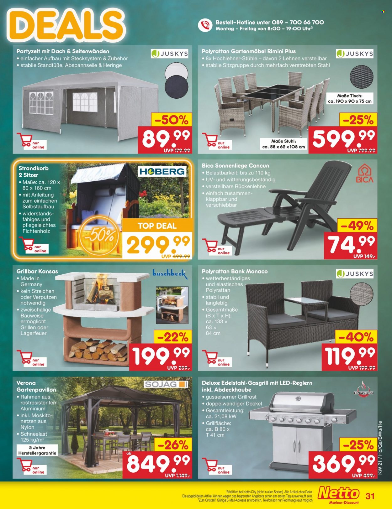 Netto Marken-Discount Prospekte  - 22.05.2023 - 27.05.2023. Seite 31