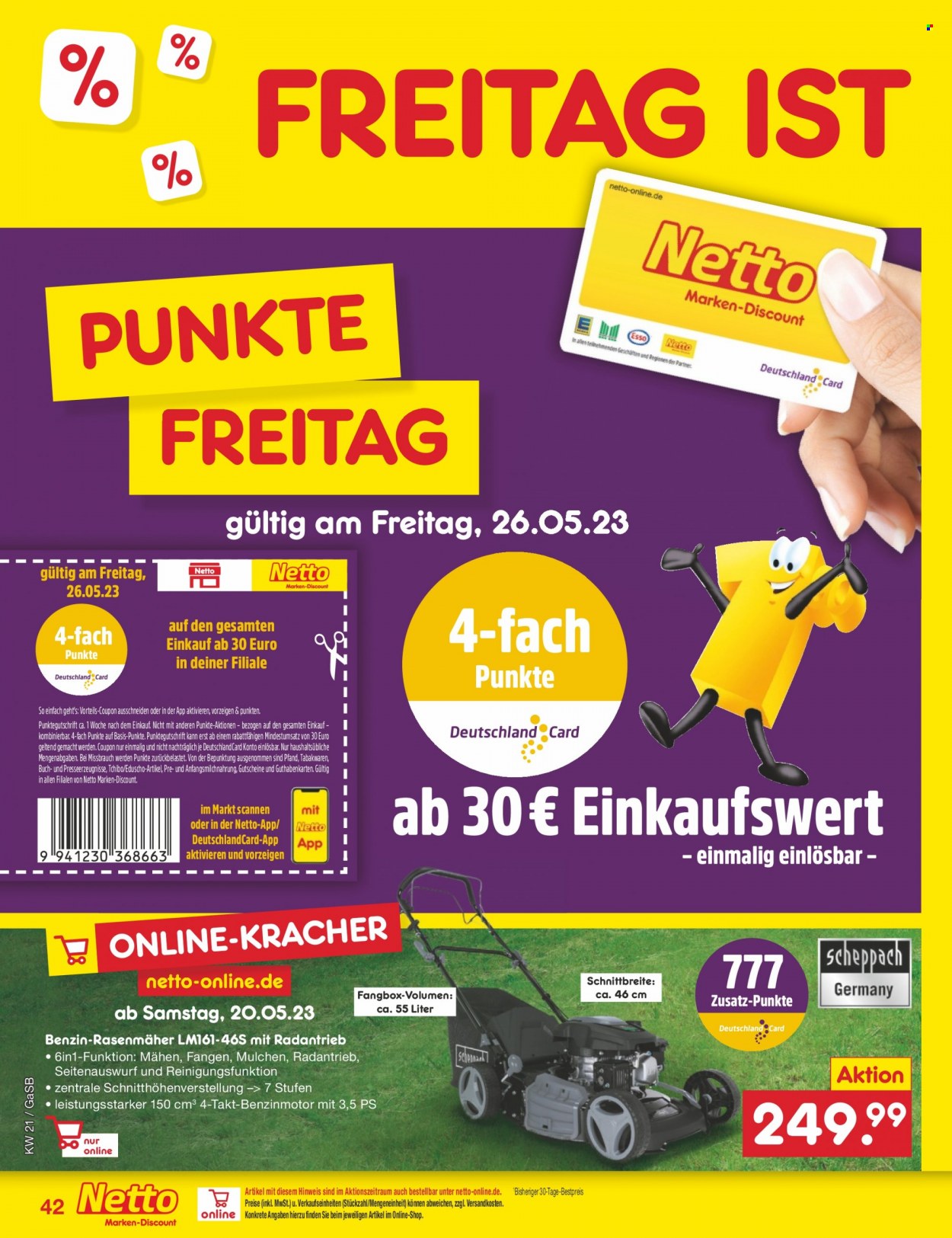 Netto Marken-Discount Prospekte  - 22.05.2023 - 27.05.2023. Seite 42