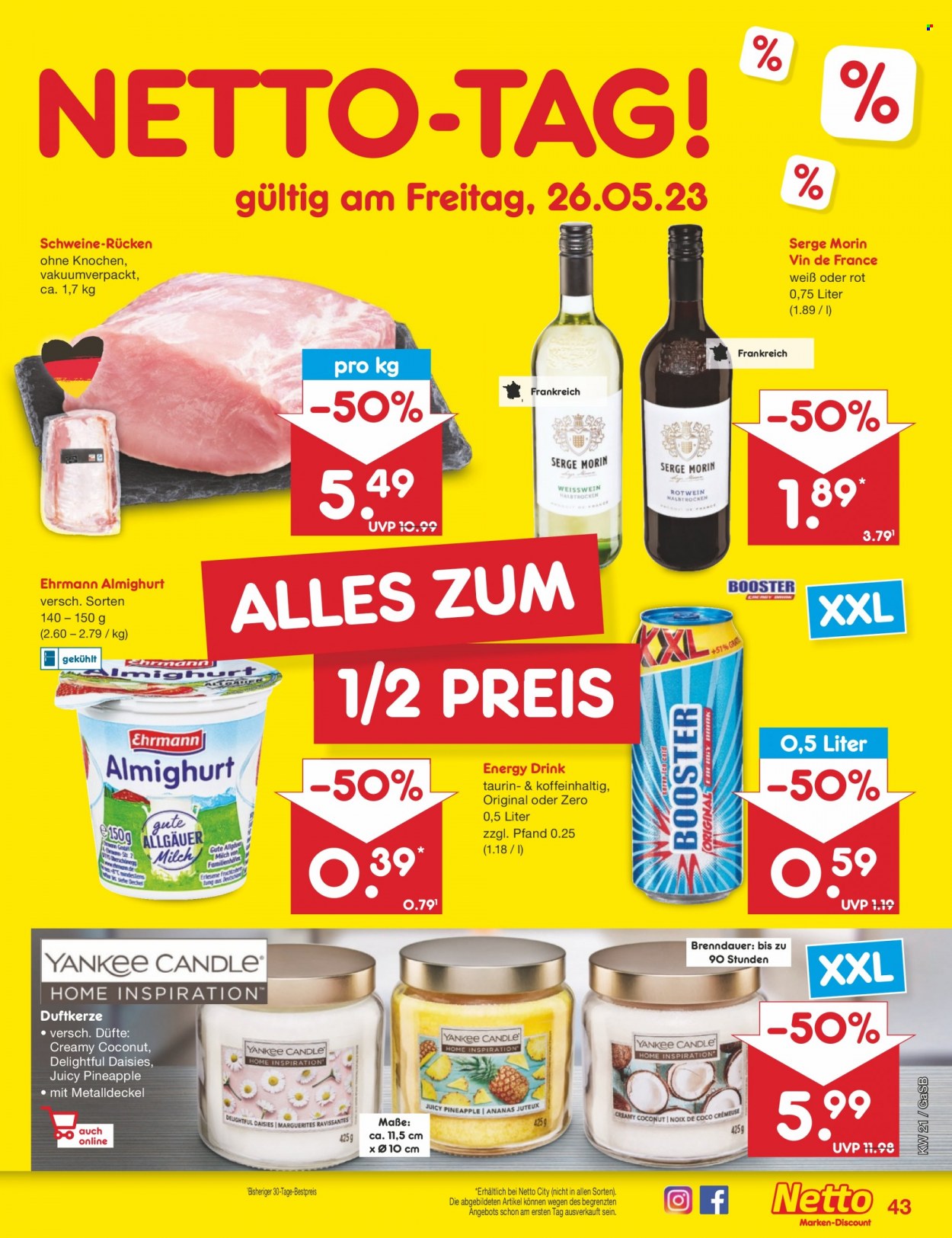 Netto Marken-Discount Prospekte  - 22.05.2023 - 27.05.2023. Seite 43