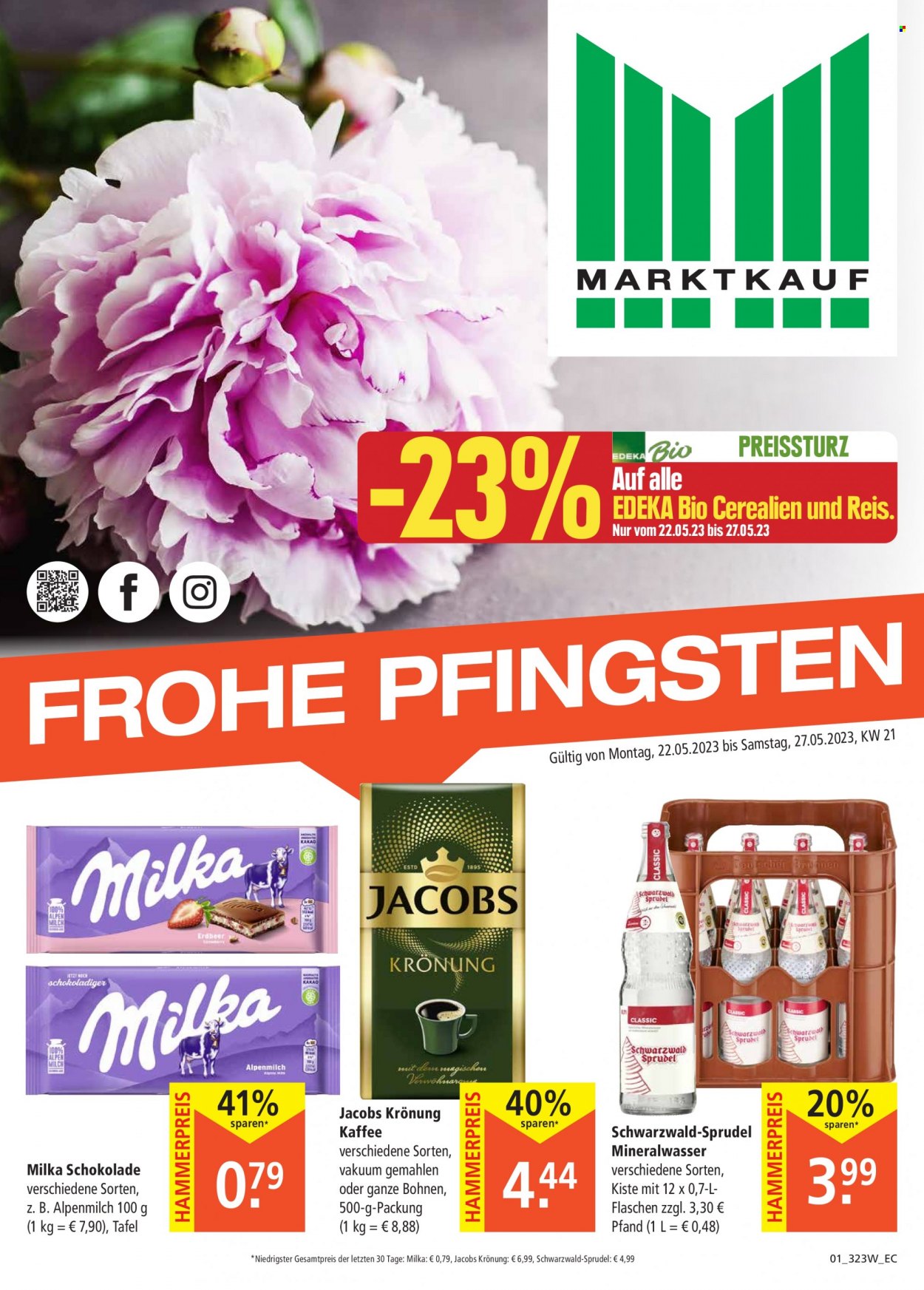 Marktkauf Prospekte  - 22.05.2023 - 27.05.2023. Seite 1