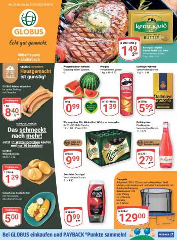 Prospekte Globus - 22.05.2023 - 27.05.2023.