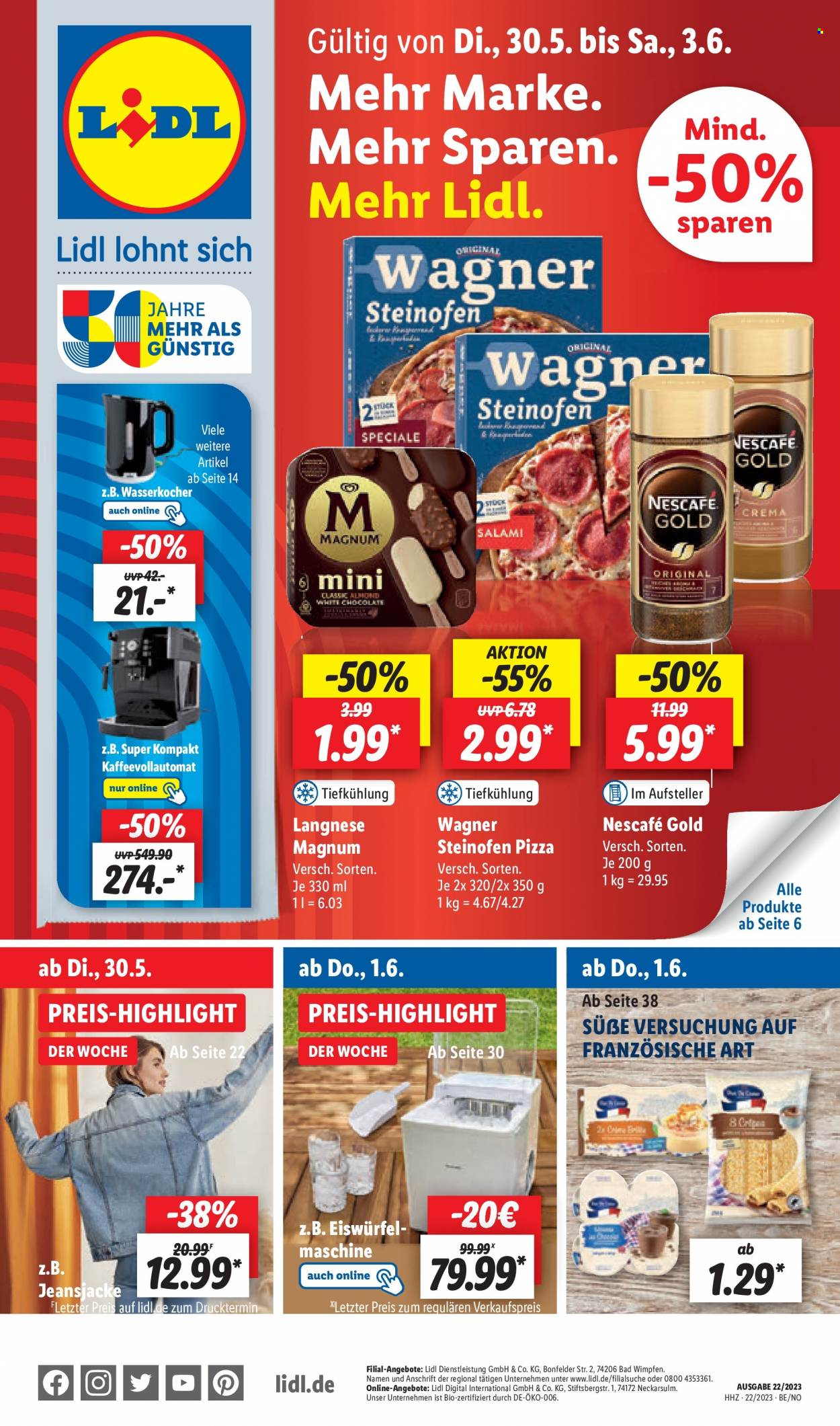 Lidl Prospekte  - 30.05.2023 - 3.06.2023. Seite 1