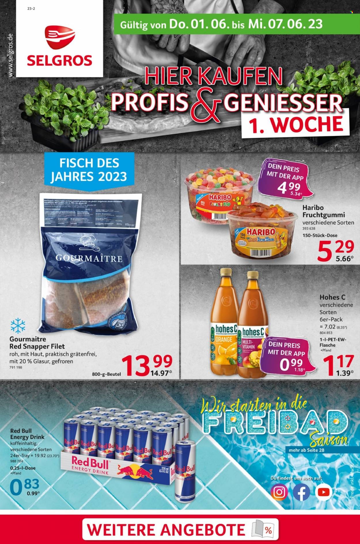 Selgros Prospekte  - 1.06.2023 - 7.06.2023. Seite 1