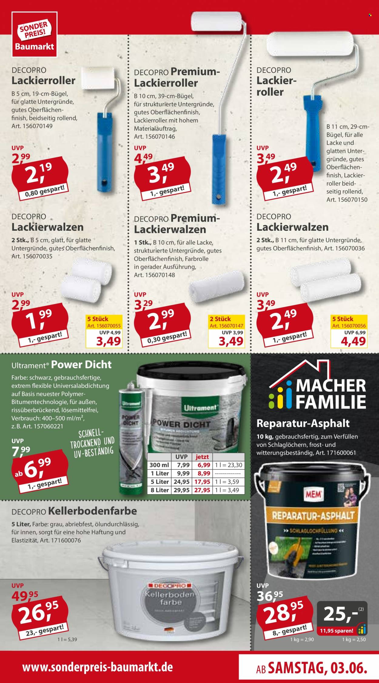 Sonderpreis-Baumarkt Prospekte  - 3.06.2023 - 9.06.2023. Seite 21