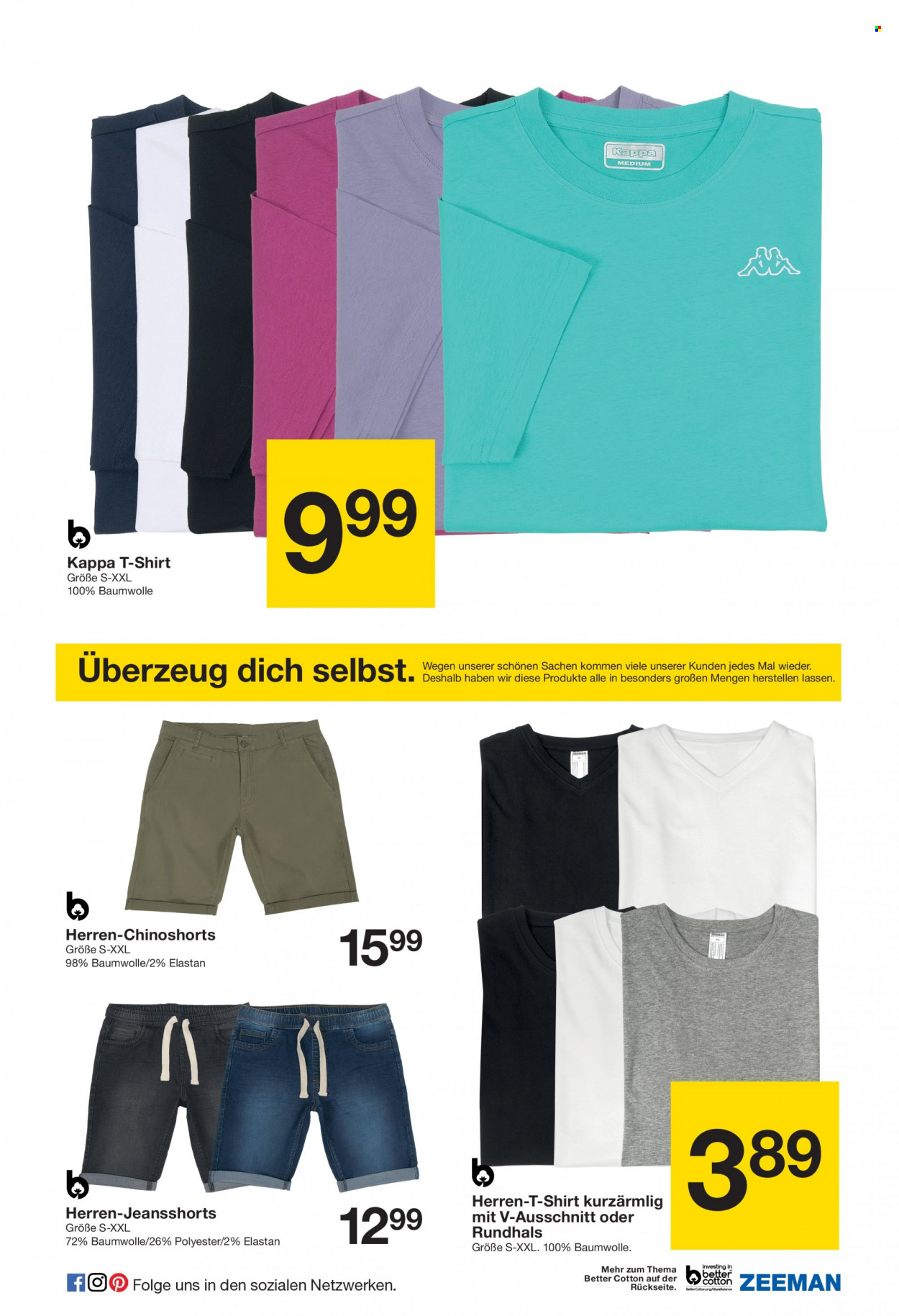 thumbnail - Prospekte Zeeman - 27.05.2023 - 9.06.2023 - Produkte in Aktion - Shorts, Shirt, T-Shirt. Seite 9.