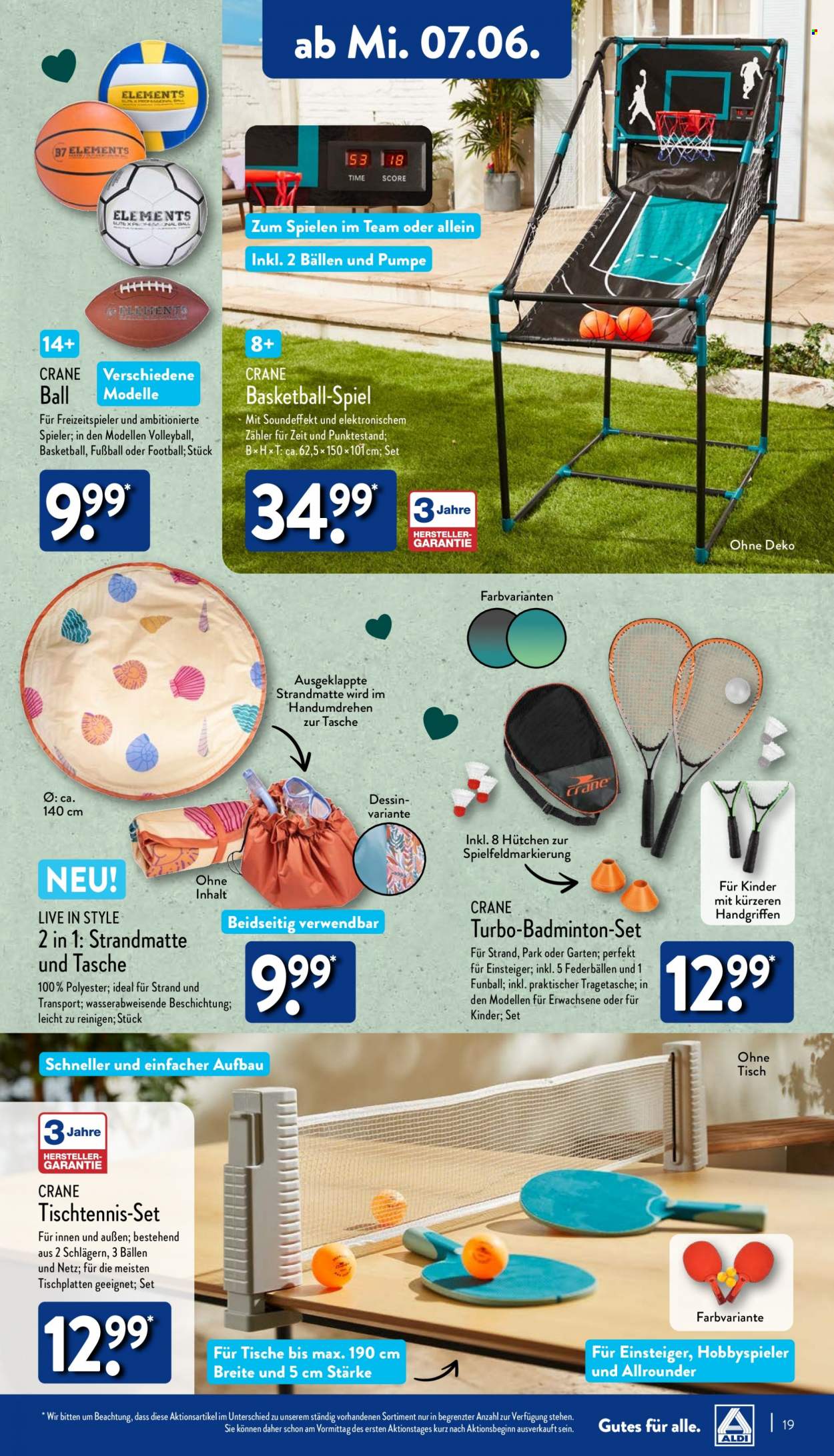 ALDI Nord Prospekte  - 5.06.2023 - 10.06.2023. Seite 19