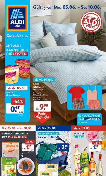 Prospekte ALDI SÜD - 5.06.2023 - 10.06.2023.