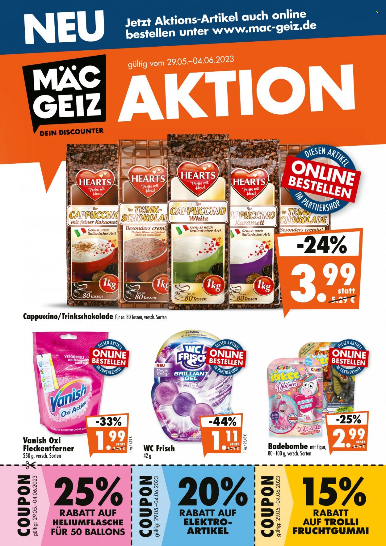 Mäc-Geiz Prospekte . Seite 1
