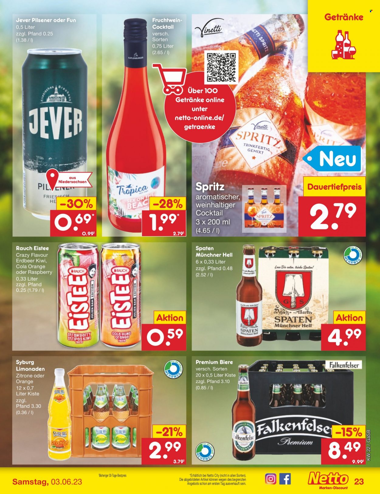 Netto Marken-Discount Prospekte  - 30.05.2023 - 3.06.2023. Seite 23