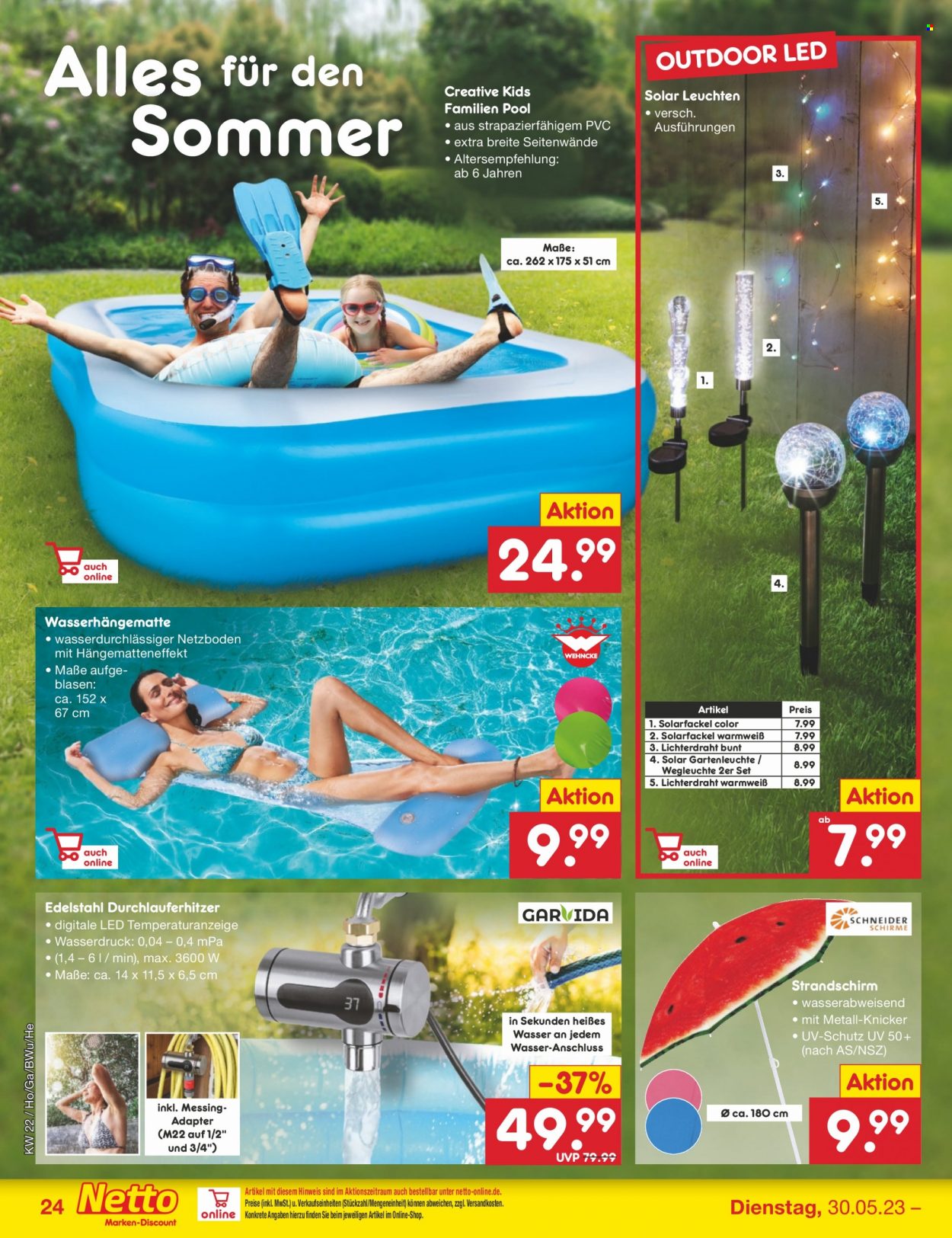 Netto Marken-Discount Prospekte  - 30.05.2023 - 3.06.2023. Seite 24