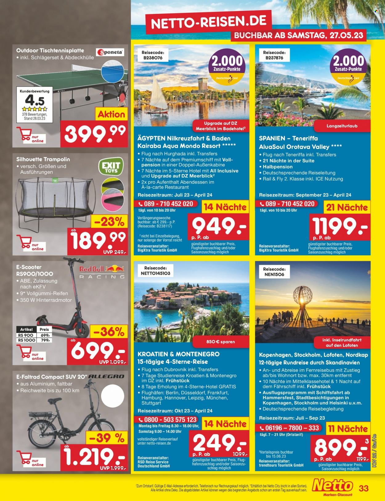Netto Marken-Discount Prospekte  - 30.05.2023 - 3.06.2023. Seite 33