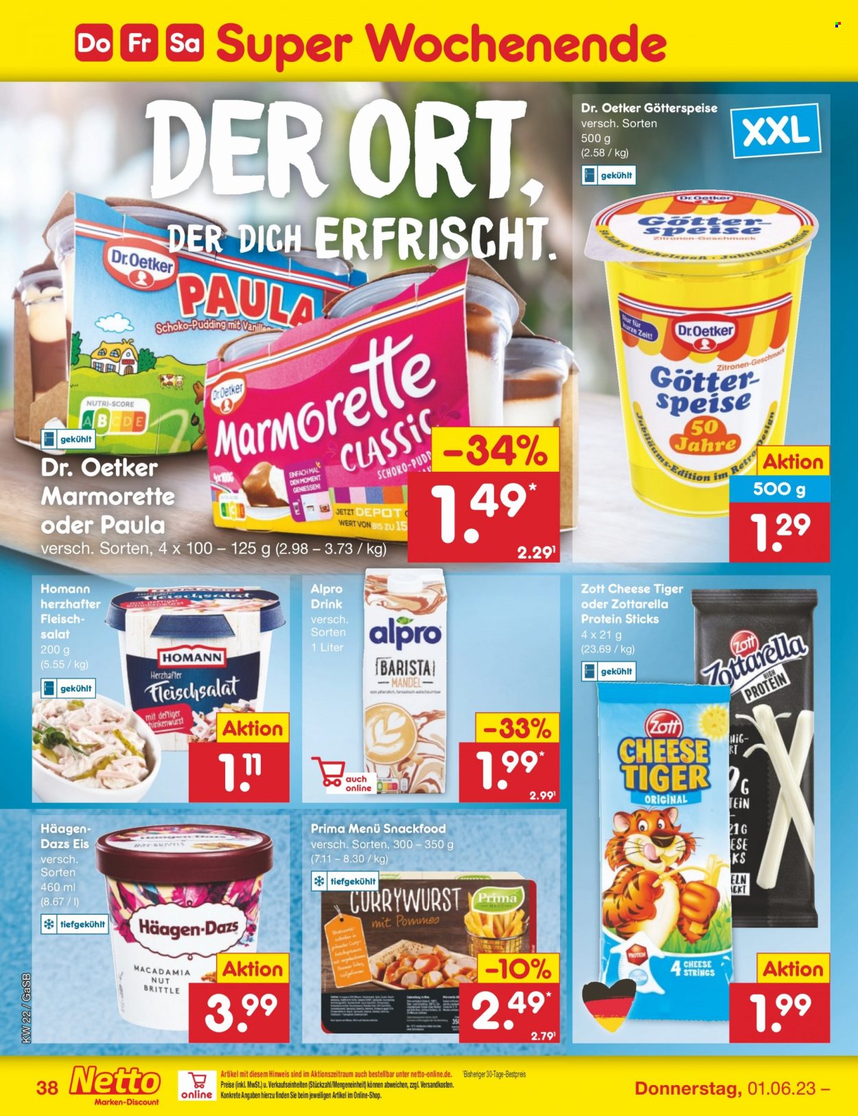 Netto Marken-Discount Prospekte  - 30.05.2023 - 3.06.2023. Seite 38