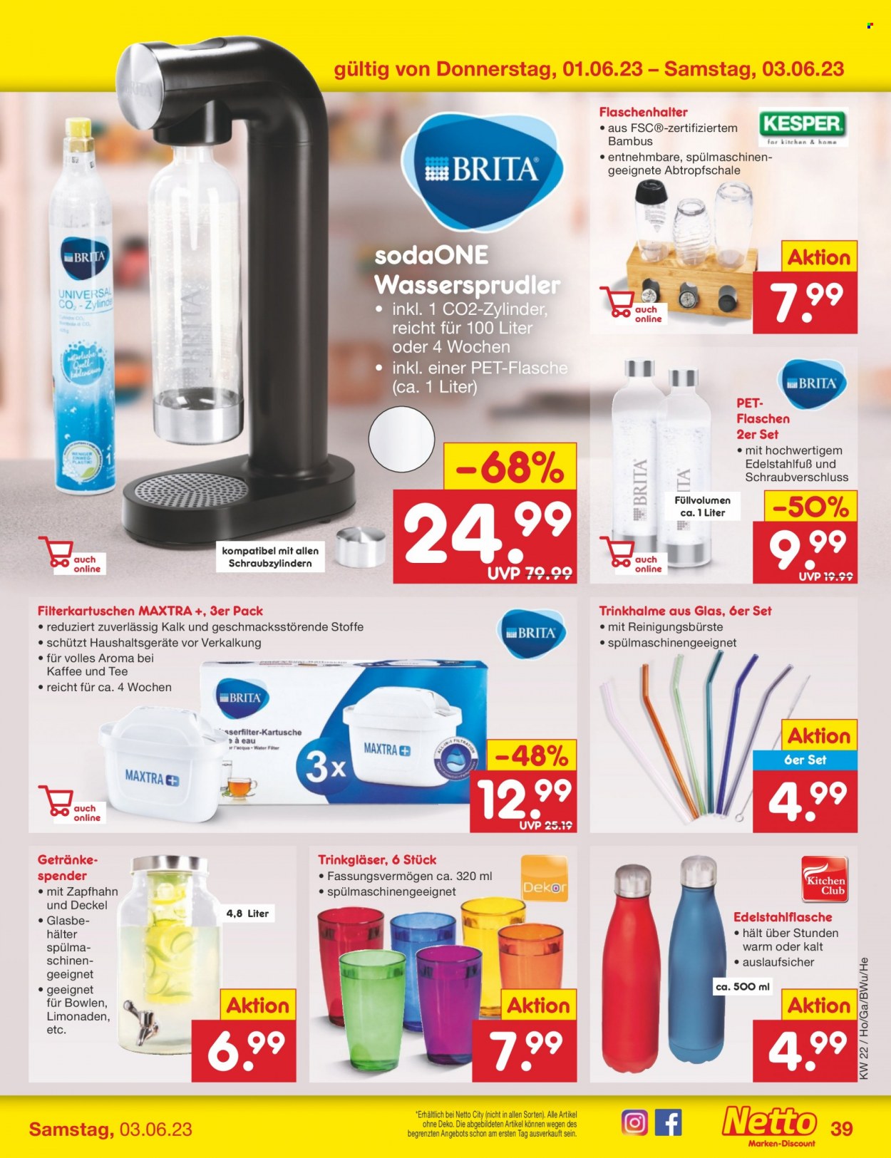 Netto Marken-Discount Prospekte  - 30.05.2023 - 3.06.2023. Seite 39