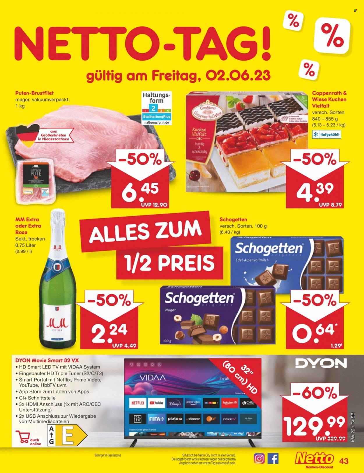 Netto Marken-Discount Prospekte  - 30.05.2023 - 3.06.2023. Seite 43
