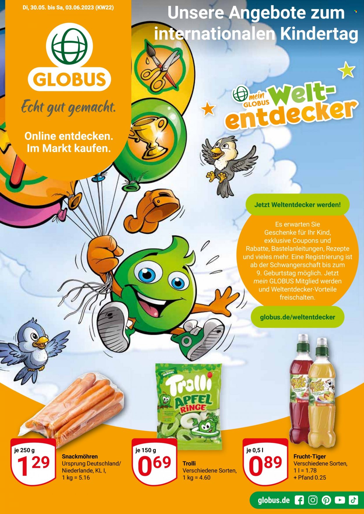 Globus Prospekte  - 30.05.2023 - 3.06.2023. Seite 1