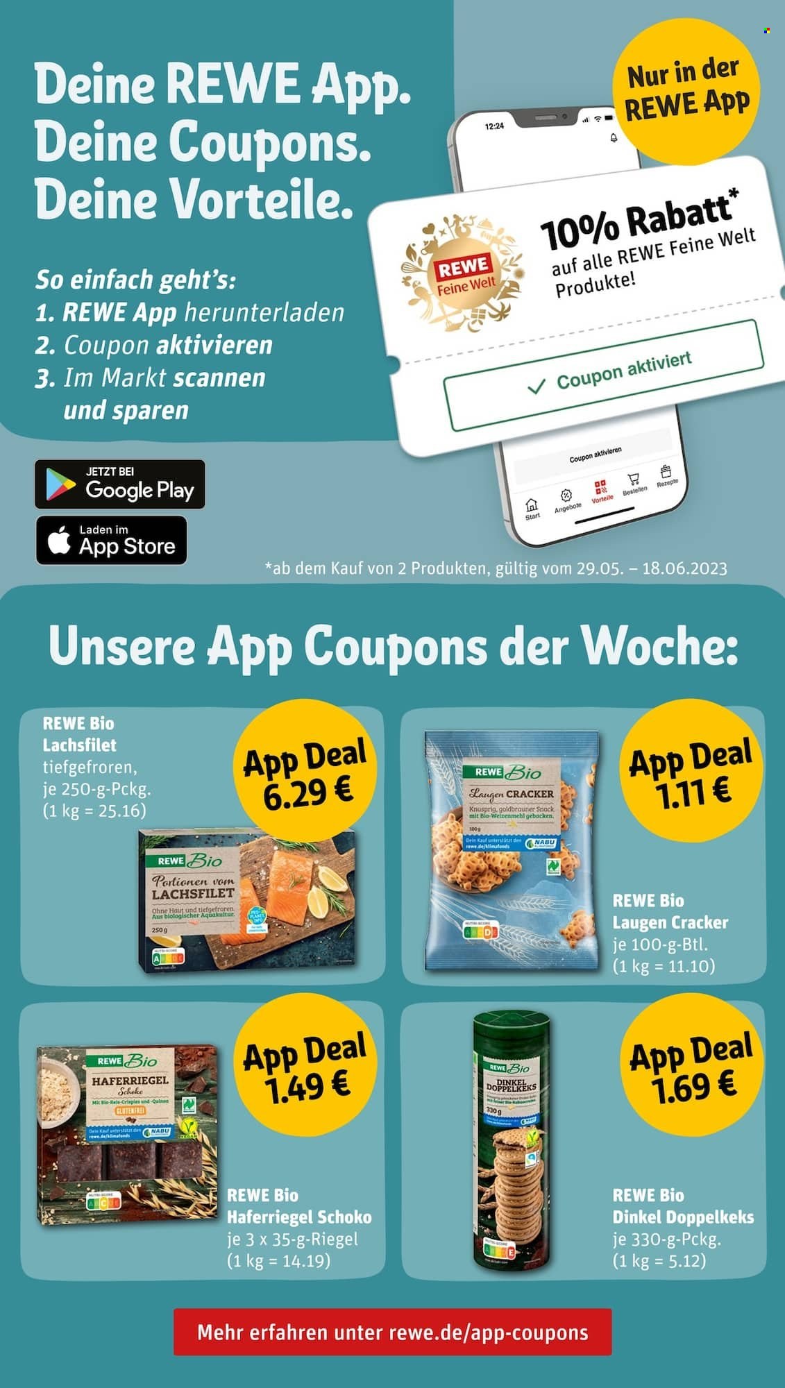 REWE Prospekte  - 30.05.2023 - 3.06.2023. Seite 29