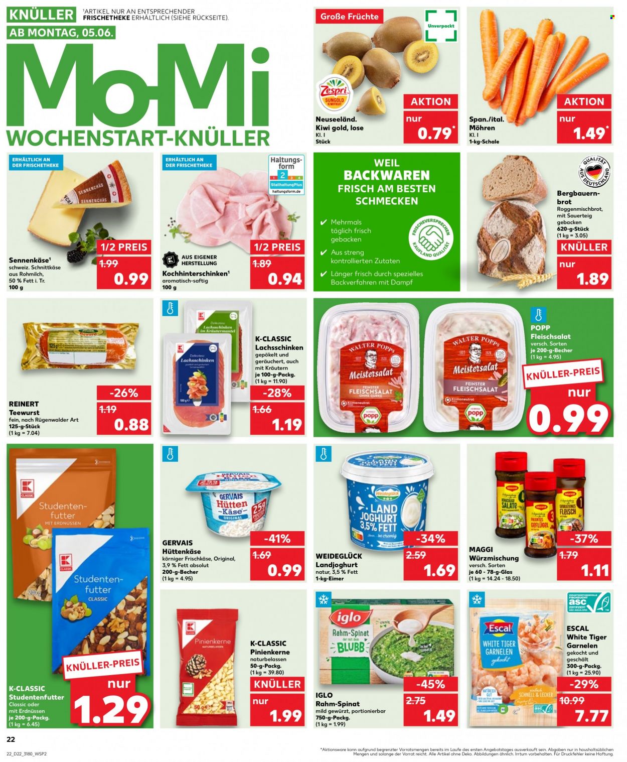 Kaufland Prospekte  - 1.06.2023 - 7.06.2023. Seite 22