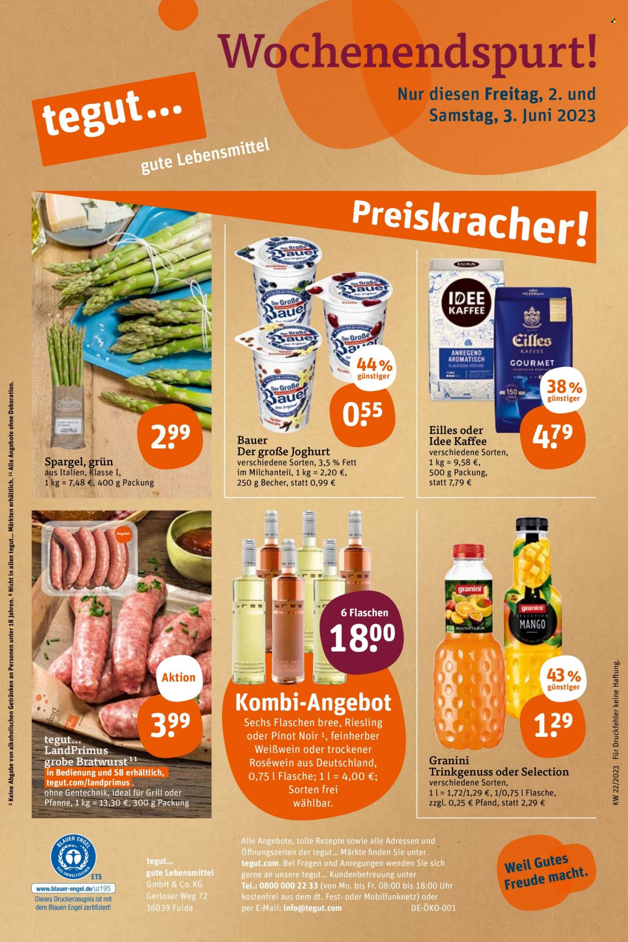 tegut... Prospekte  - 30.05.2023 - 3.06.2023. Seite 26