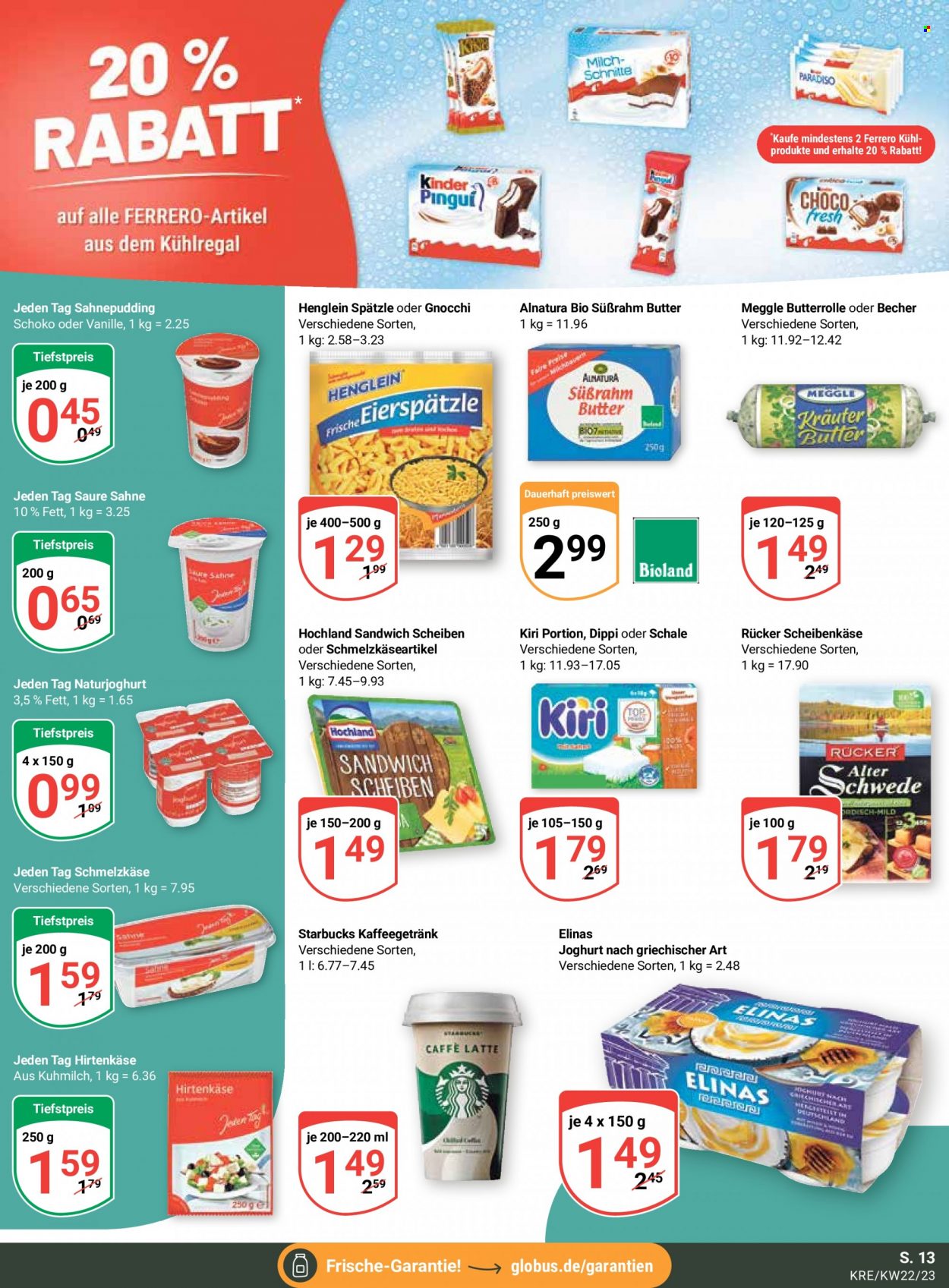Globus Prospekte  - 30.05.2023 - 3.06.2023. Seite 13