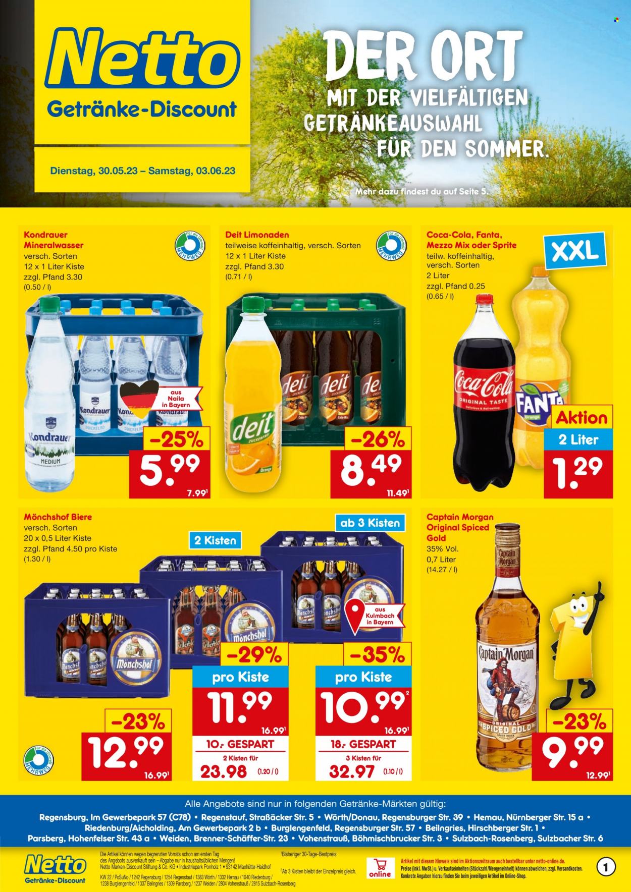 Netto Marken-Discount Prospekte  - 30.05.2023 - 3.06.2023. Seite 1