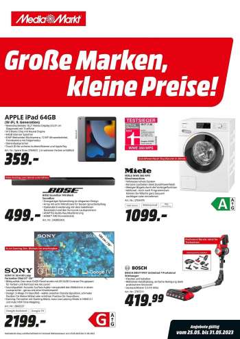 Prospekte MediaMarkt - 25.05.2023 - 31.05.2023.